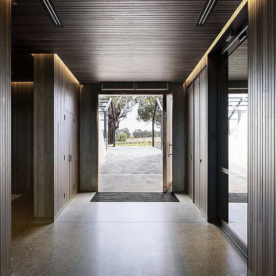 Interior photograph of Hubert Estate by Dianna Snape