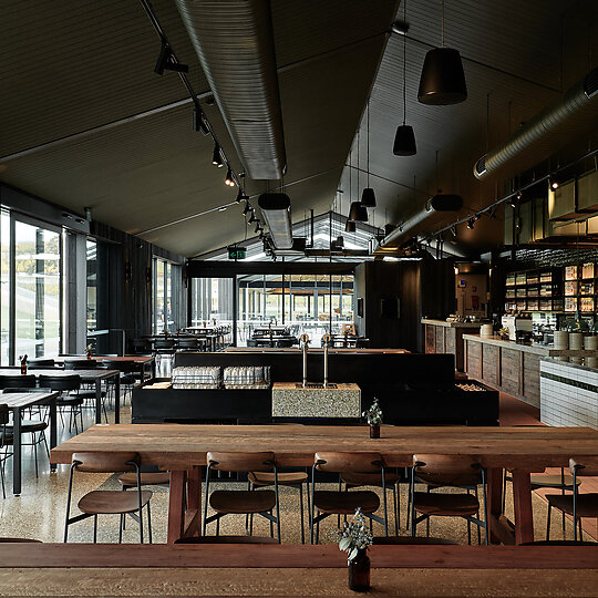 Interior photograph of Hubert Estate by Kristoffer Paulsen