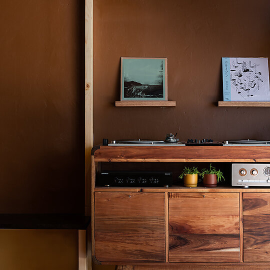 Interior photograph of Good Measure by Aaron Puls