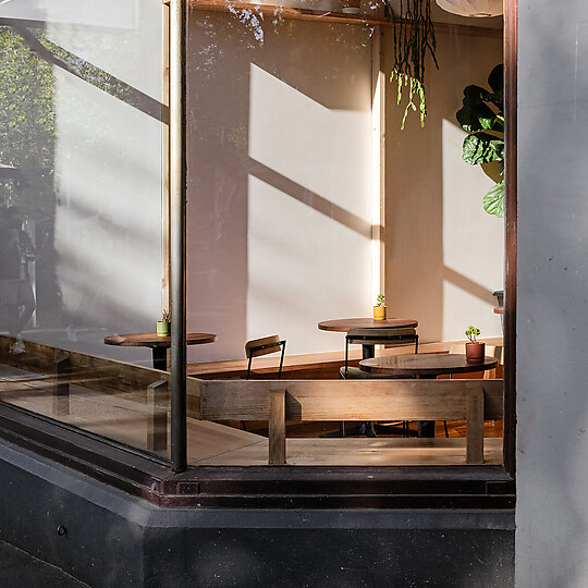 Interior photograph of Good Measure by Aaron Puls