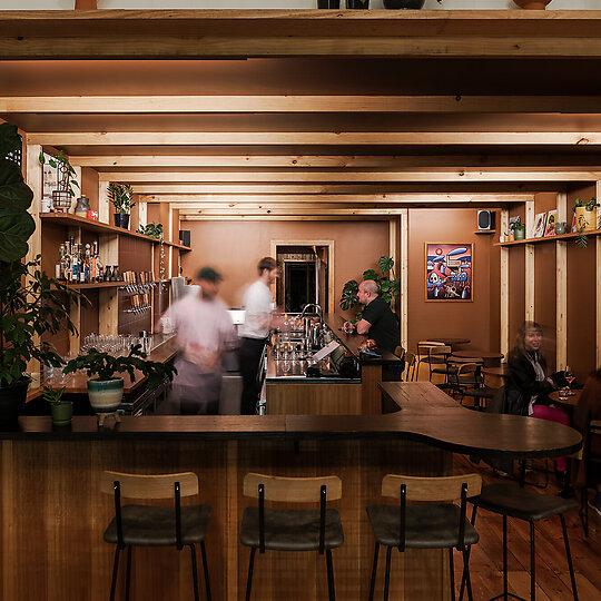 Interior photograph of Good Measure by Aaron Puls