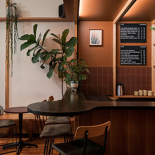 Interior photograph of Good Measure by Aaron Puls