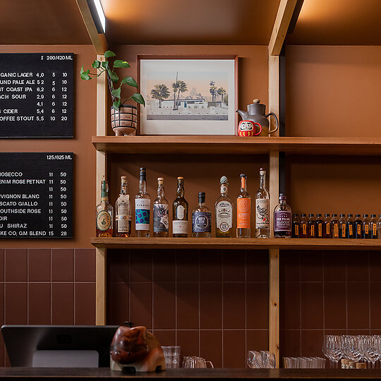 Interior photograph of Good Measure by Aaron Puls