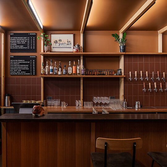Interior photograph of Good Measure by Aaron Puls
