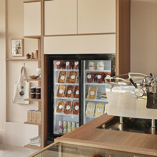 Interior photograph of Pronto by Via Porta by Sean Fennessy