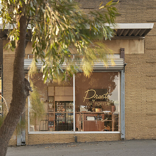Interior photograph of Pronto by Via Porta by Sean Fennessy 