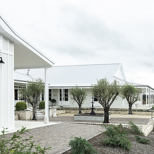Interior photograph of Mount Pleasant Wines by Tom Ferguson