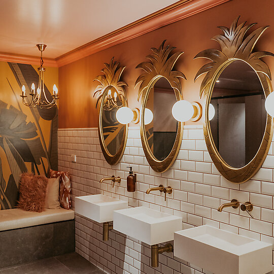 Interior photograph of King Tide Brewing by and the trees photography