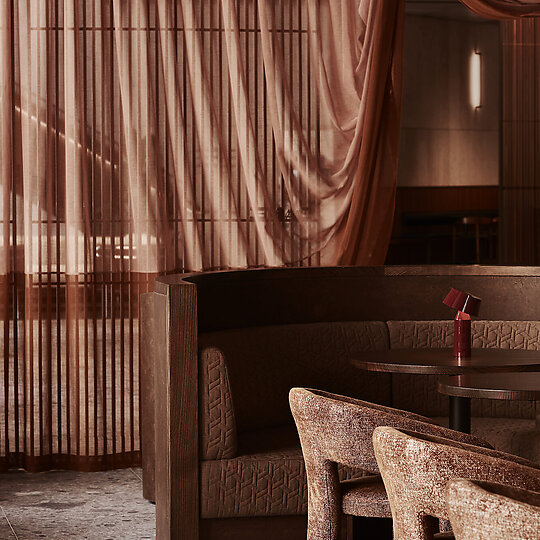 Interior photograph of Dame by Eve Wilson