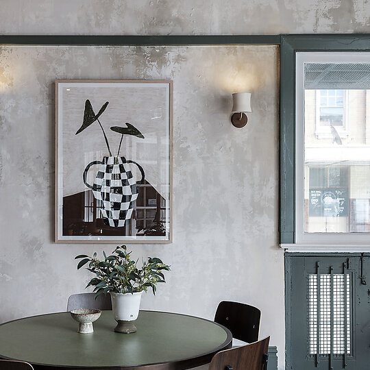 Interior photograph of Woolly Bay Hotel by Tom Ferguson