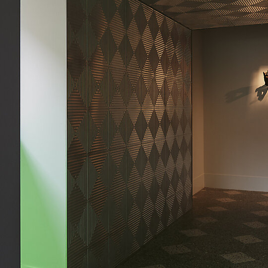 Interior photograph of Di Stasio Carlton by Peter Bennetts