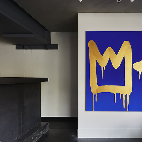 Interior photograph of Di Stasio Carlton by Peter Bennetts