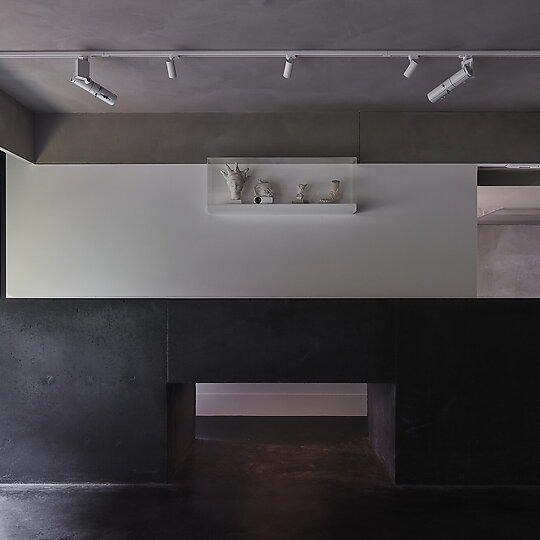 Interior photograph of Di Stasio Carlton by Peter Bennetts