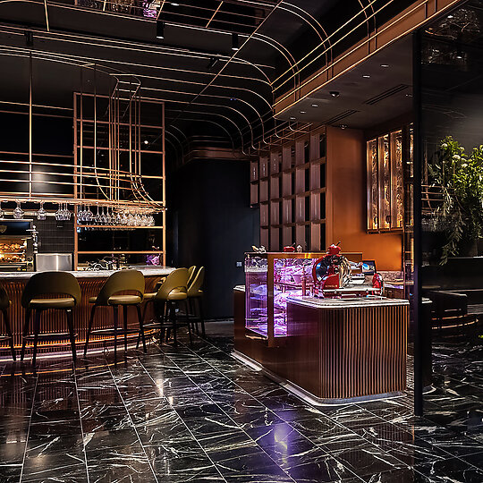Interior photograph of Victor Churchill Melbourne by Paul Gosney