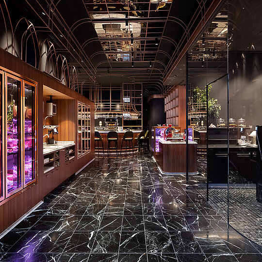 Interior photograph of Victor Churchill Melbourne by Paul Gosney