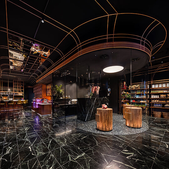 Interior photograph of Victor Churchill Melbourne by Paul Gosney