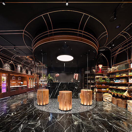 Interior photograph of Victor Churchill Melbourne by Paul Gosney