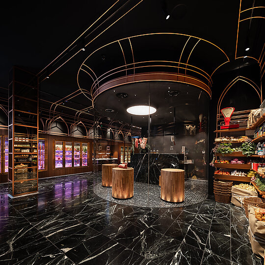 Interior photograph of Victor Churchill Melbourne by Paul Gosney