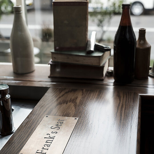 Interior photograph of Frank Mac's by Tom Ferguson