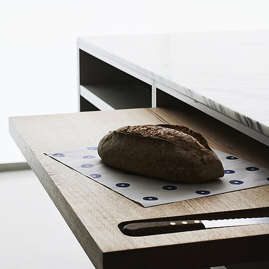 Interior photograph of Baker Bleu Hawksburn by Sharyn Cairns 