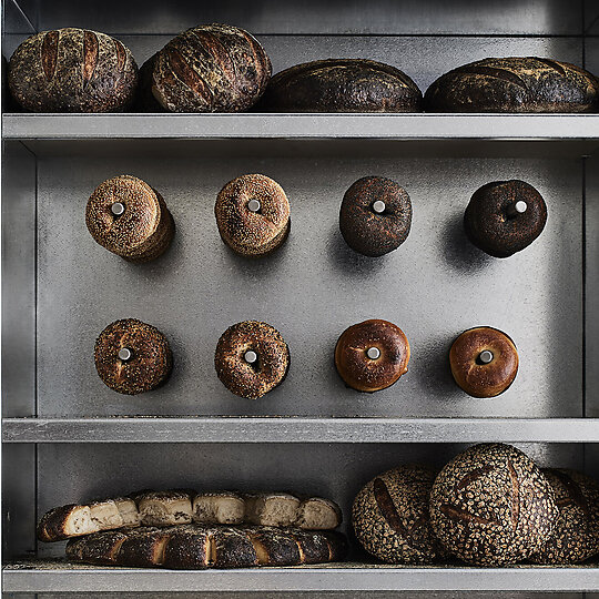 Interior photograph of Baker Bleu Hawksburn by Sharyn Cairns 
