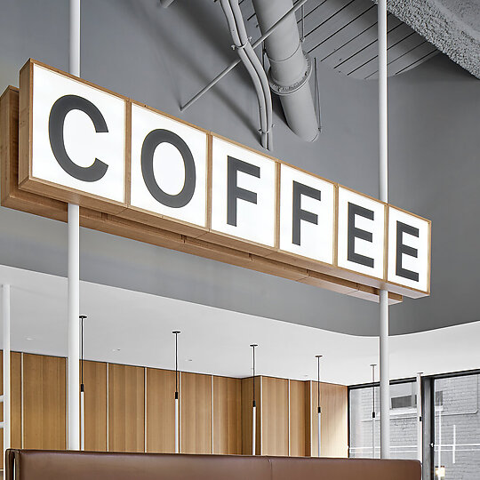 Interior photograph of Upstanding Citizens La Trobe by Peter Clarke