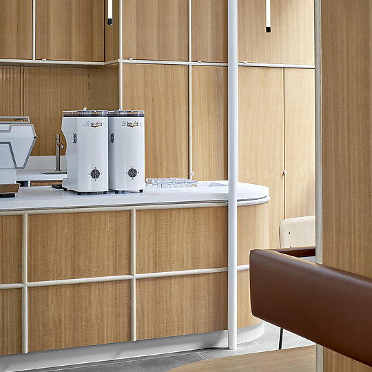 Interior photograph of Upstanding Citizens La Trobe by Peter Clarke