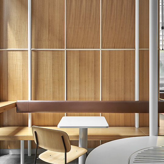 Interior photograph of Upstanding Citizens La Trobe by Peter Clarke