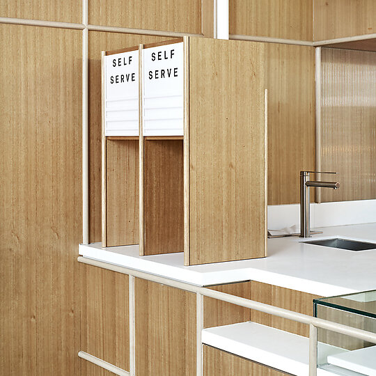 Interior photograph of Upstanding Citizens La Trobe by Peter Clarke