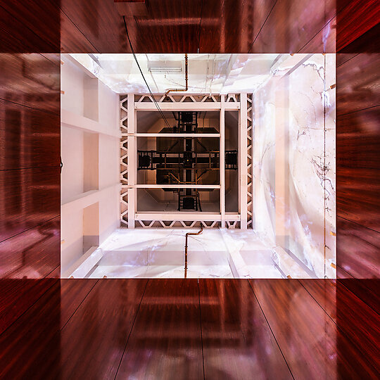 Interior photograph of Clocktower Bar by Trevor Mein 
