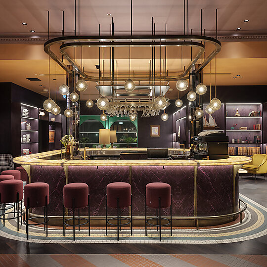 Interior photograph of Naumi Studio Hotel Wellington by Samuel Hartnett