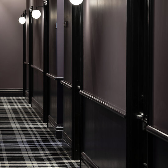 Interior photograph of Naumi Studio Hotel Wellington by Samuel Hartnett