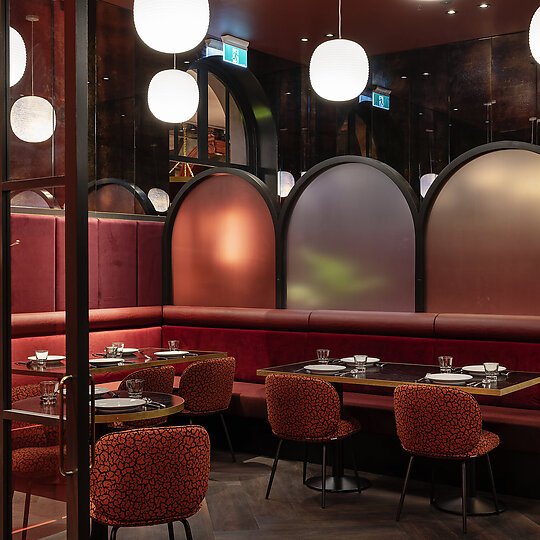 Interior photograph of Naumi Studio Hotel Wellington by Samuel Hartnett