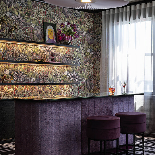 Interior photograph of Naumi Studio Hotel Wellington by Samuel Hartnett