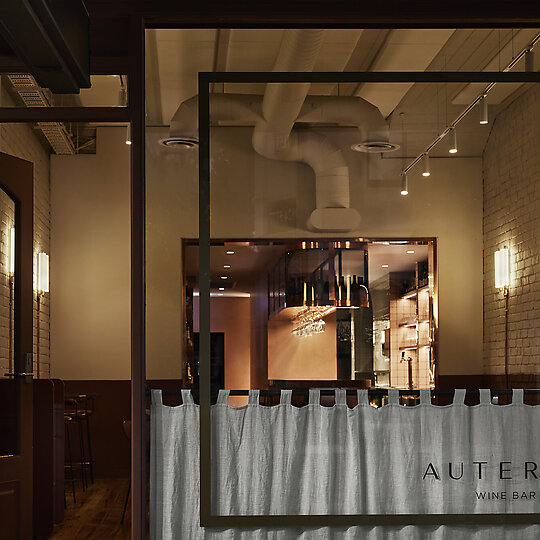 Interior photograph of Auterra Wine Bar by Sharyn Cairns 