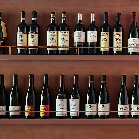 Interior photograph of Auterra Wine Bar by Sharyn Cairns 