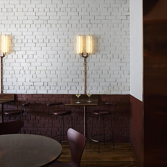 Interior photograph of Auterra Wine Bar by Sharyn Cairns 