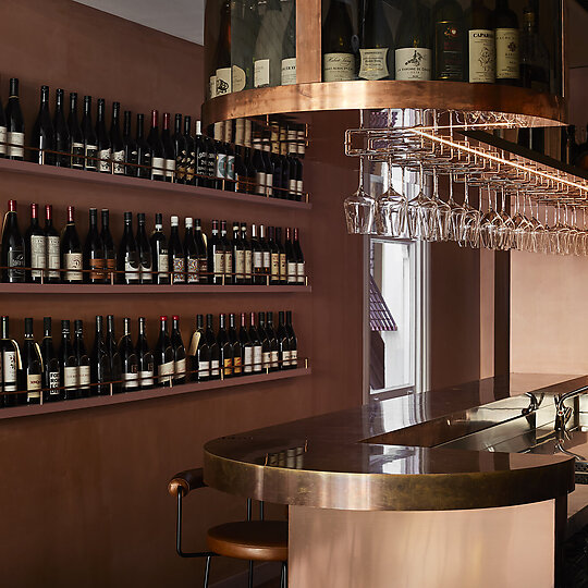 Interior photograph of Auterra Wine Bar by Sharyn Cairns 