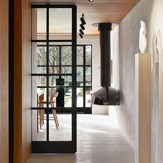 Interior photograph of Bird in Hand Private Cellar Door by Jenah Piwanski