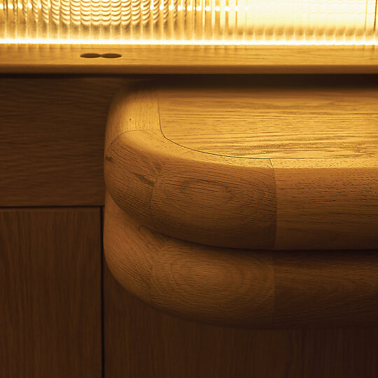 Interior photograph of HER BAR by EARL CARTER