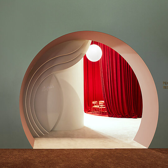 Interior photograph of Penfolds Suite - Australian Open 2022 by Photographer Armelle Habib