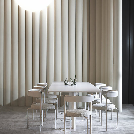 Interior photograph of Penfolds Suite - Australian Open 2022 by Photographer Armelle Habib