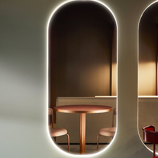 Interior photograph of Penfolds Suite - Australian Open 2022 by Photographer Armelle Habib