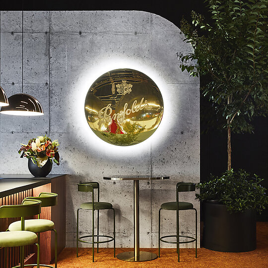 Interior photograph of Penfolds Suite - Australian Open 2022 by Photographer Armelle Habib
