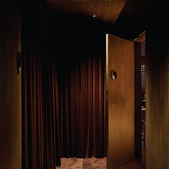 Interior photograph of MUSIC ROOM by EARL CARTER