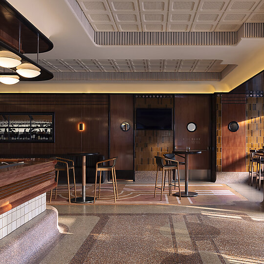 Interior photograph of The Woollahra Hotel by Felix Forest