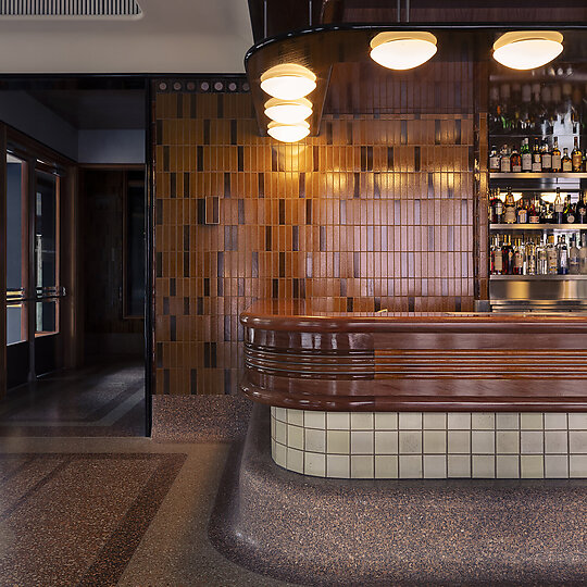 Interior photograph of The Woollahra Hotel by Felix Forest