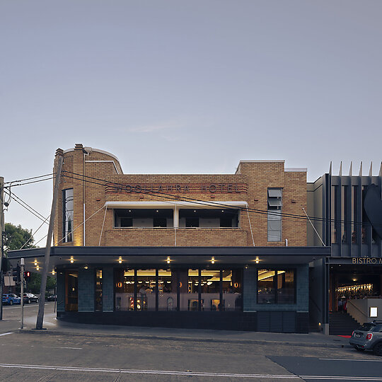 Interior photograph of The Woollahra Hotel by Felix Forest