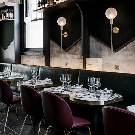 Interior photograph of Bar Alba by Tom Blachford