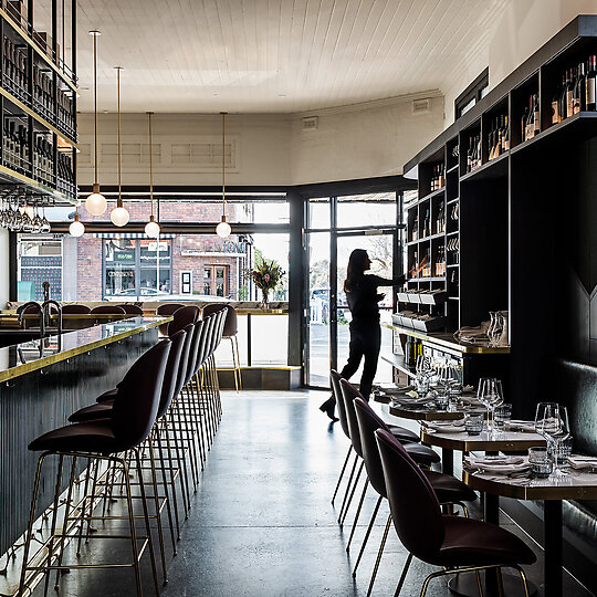 Interior photograph of Bar Alba by Tom Blachford